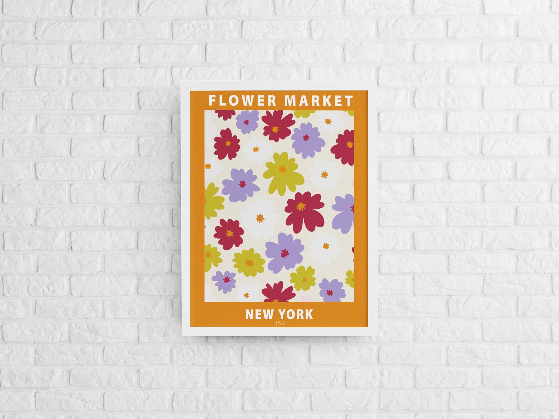 Flower Market 4 - Digital File Only - LaHa Creative